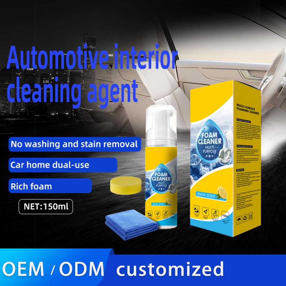 4-in-1 Multi-Enzyme Foam Cleaner 5oz, All-Purpose Deep Cleaning Spray for Car Interior, Kitchen Grease, Bathroom Tiles, Sofa Upholstery (1PC+1*Sponge+Towel) outdoorfun 4-in-1 Multi-Enzyme Foam Cleaner 5oz, All-Purpose Deep Cleaning Spray for Car Interior, Kitchen Grease, Bathroom Tiles, Sofa Upholstery (1PC+1*Sponge+Towel) outdoorfun