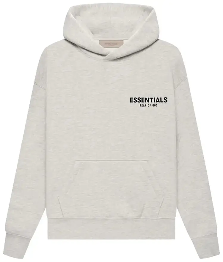 Fear of God Essentials Kids Essentials Hoodie 'Light Oatmeal'