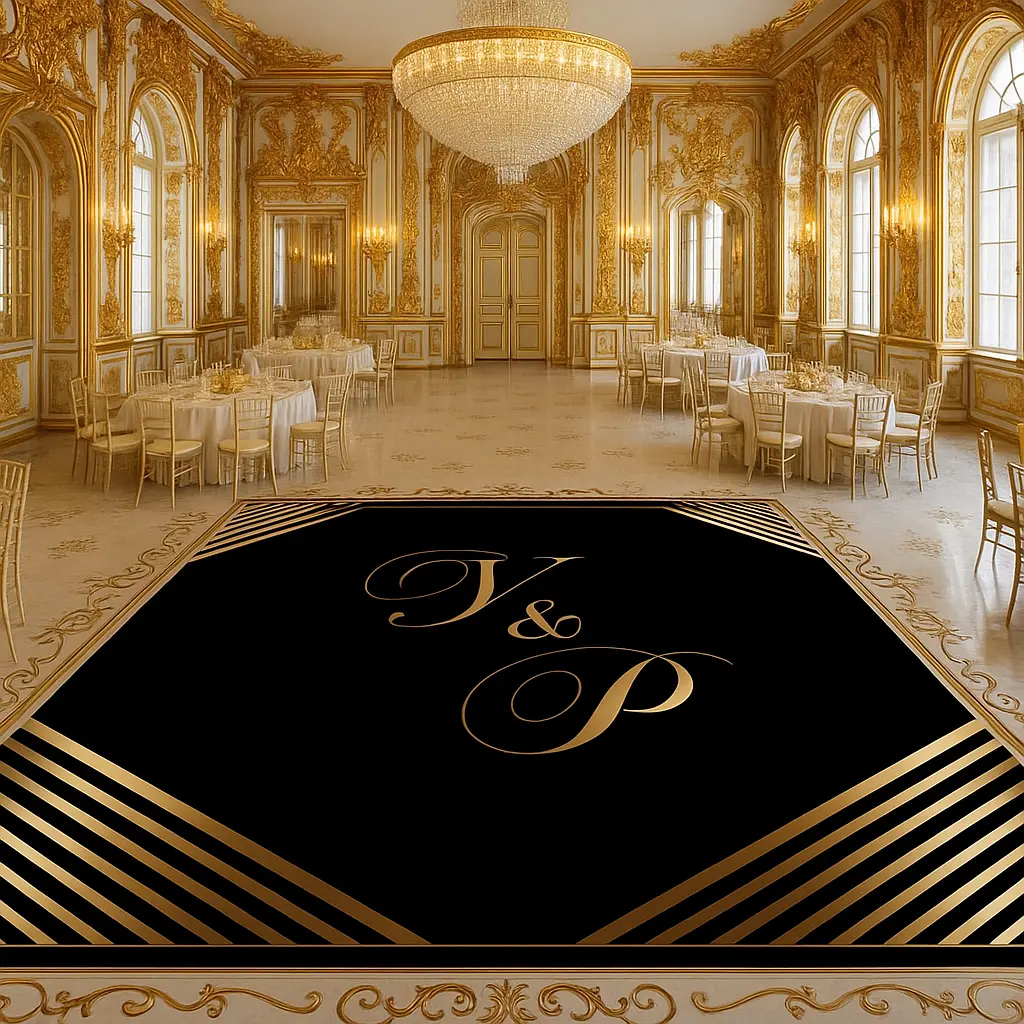 Custom Dance Floor Wrap, Personalized Floor Decal, Wedding Floor Graphic, Birthday Floor Sticker, Vinyl Dance Floor Decor, Event Floor Wrap