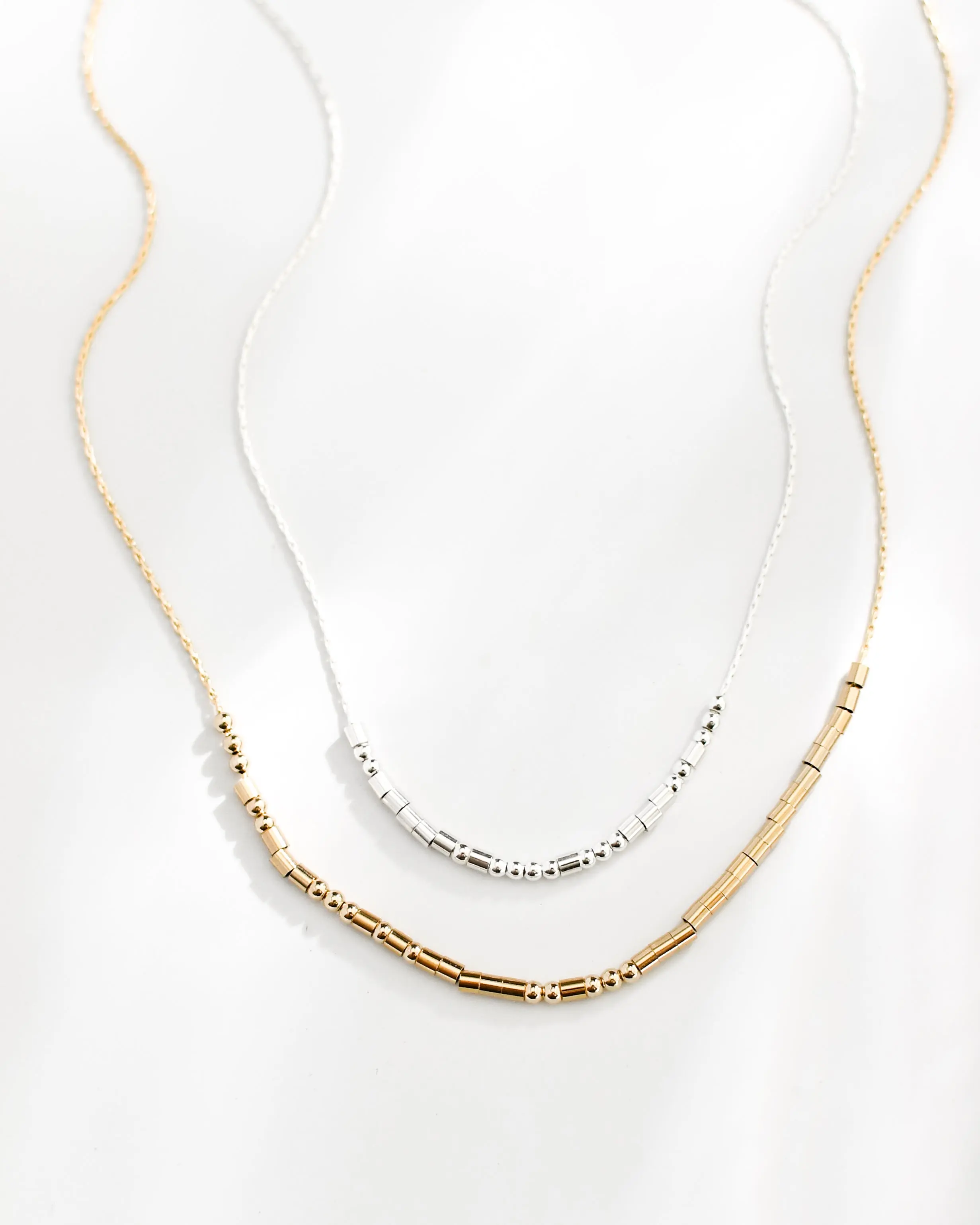 Custom Morse Code Necklace