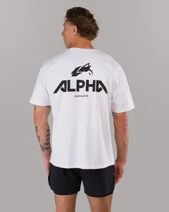 Alpha Tee - White Streetwear Short