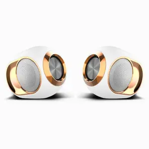 Bosse Opus X6 Bluetooth Speaker Set | TWS Surround Sound Audio | Water & Dust Resistant | Pair to Computer, Smartphone, Projector - No Echo