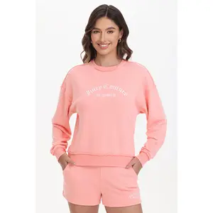 Juicy Couture French Terry Embroidered Crewneck