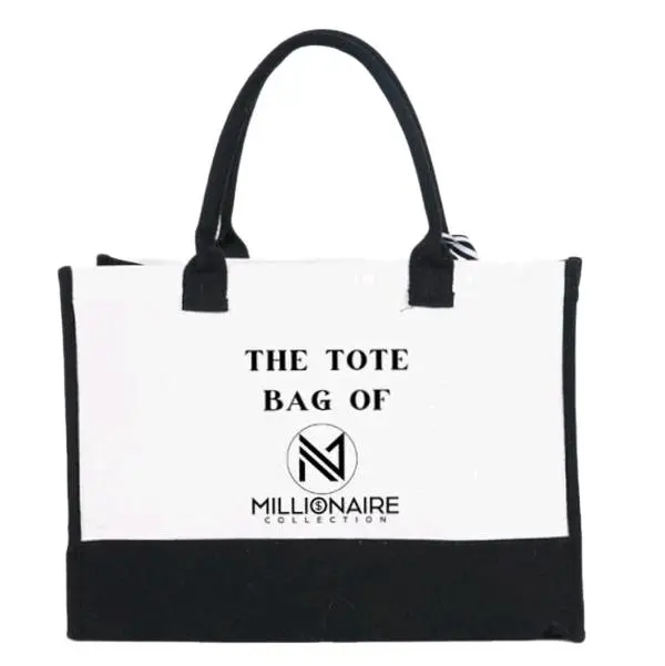 Tote jute Bag of Millionaire Collection