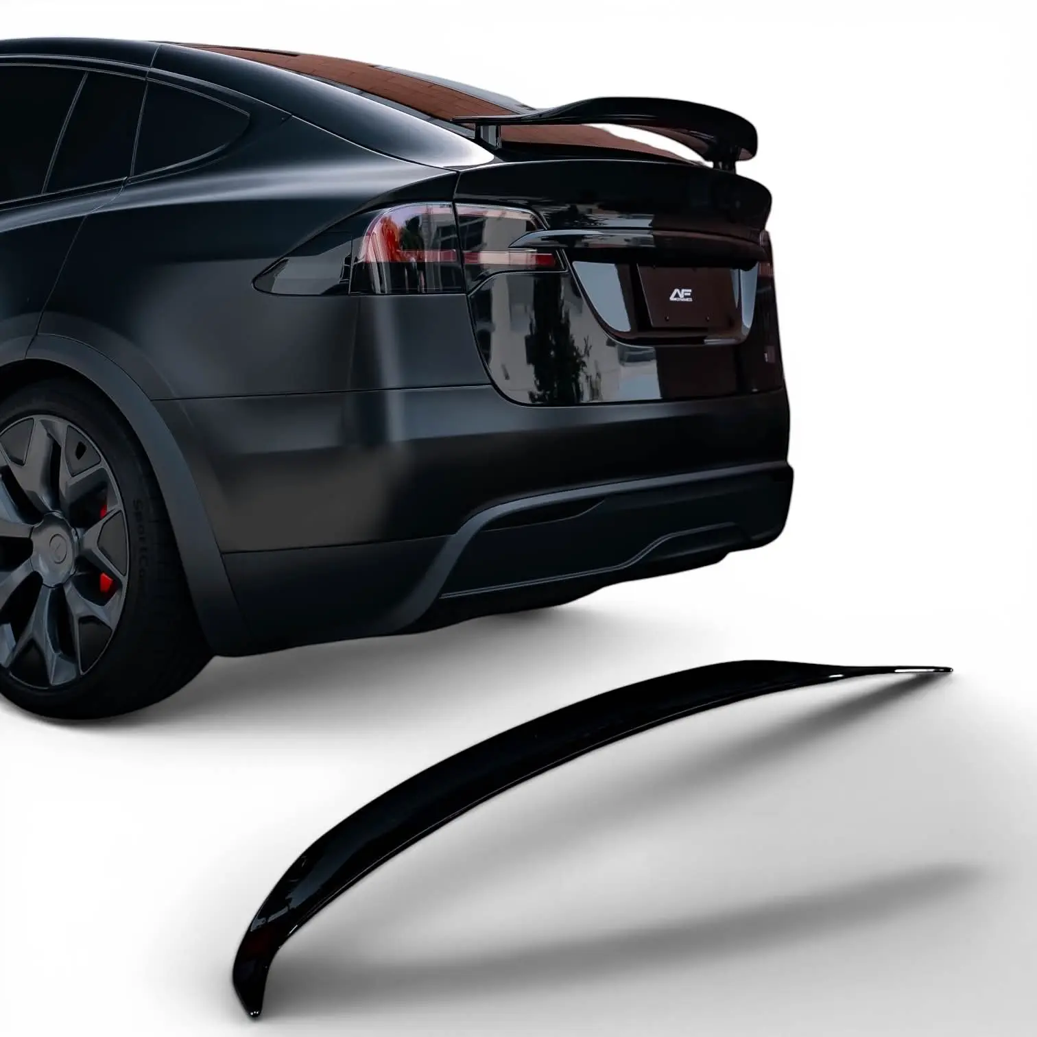 2015+ Tesla Model X Rear Spoiler Extension