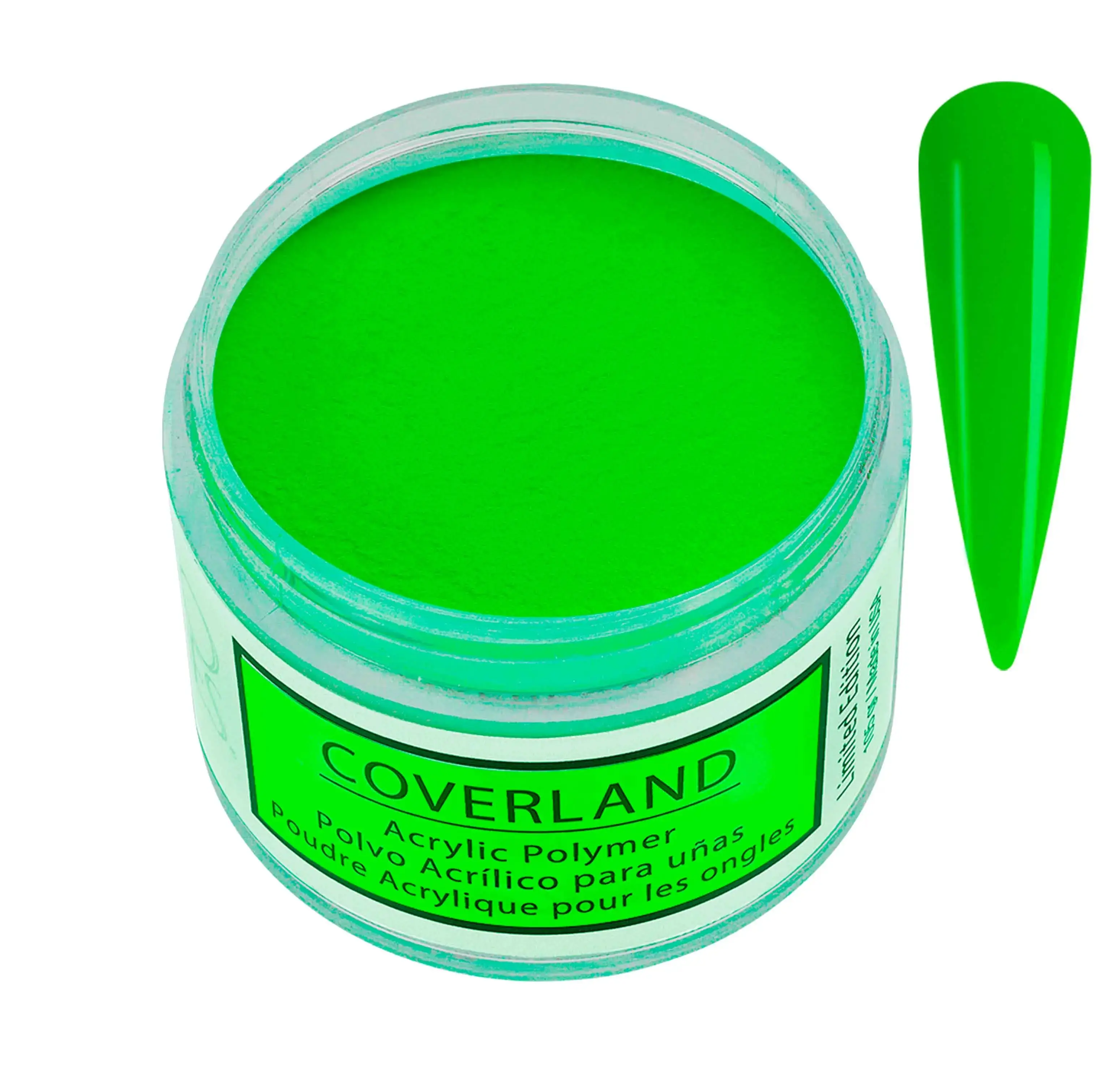 Coverland Acrylic Powder 1.5 oz "Bikini & Martini" Green - Limited Edition