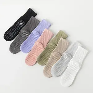 Pilates Grip Socks, calf length