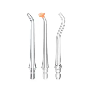 usmile Versatile Oral Irrigator Water Flosser Nozzles, Guidance Tip, Standard & Dual-Flow Nozzles for Every Need (2/4-Pack)