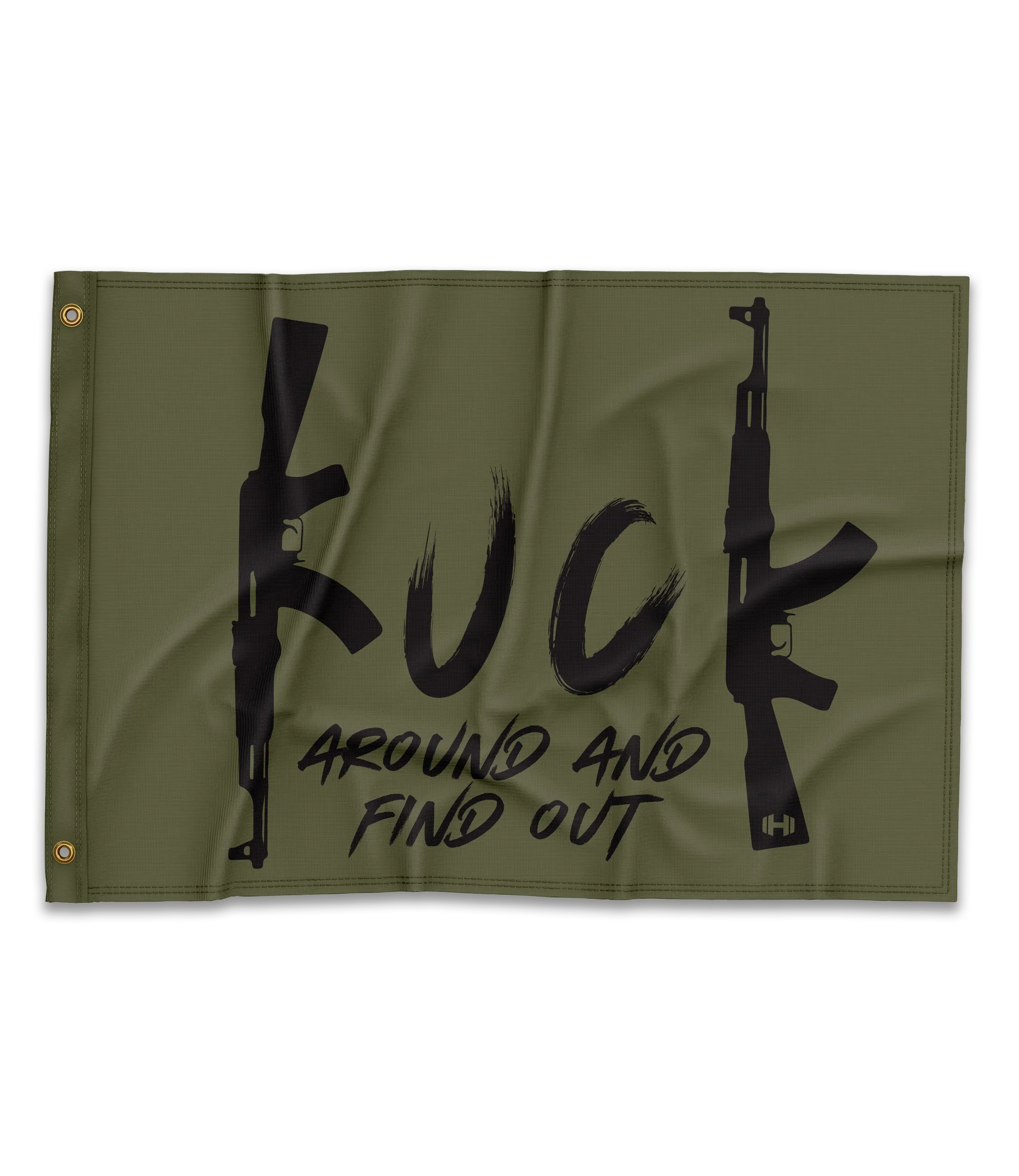 Fck Around And Find Out Flag, Festive Party Banner, Home Supplies Decor Flag, Banners