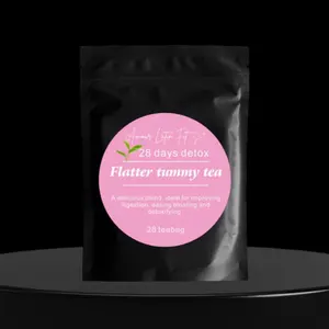 Flatter tummy tea Herbal Drink Beverage Flatter tummy tea Herbal Drink Beverage