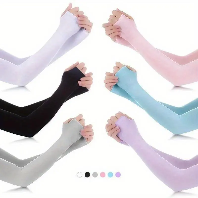 Unisex Arm guard Sleeve Warmer Women Men Sports Sleeves Sun UV Protection Hand Cover support Running Fishing Cycling Ski Summer Arm Sleeve Outdoor Arm Sleeve