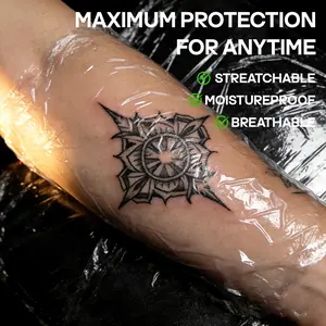 Tattoo Healing Film Roll | Waterproof Breathable Aftercare Patch | Reduce Scabbing & Protect Ink