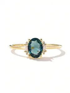 1 PC Retro Style Cubic Zirconia Ring For Women For Wedding Engagement Party Jewelry Valentine's Day Gift Statement Ring