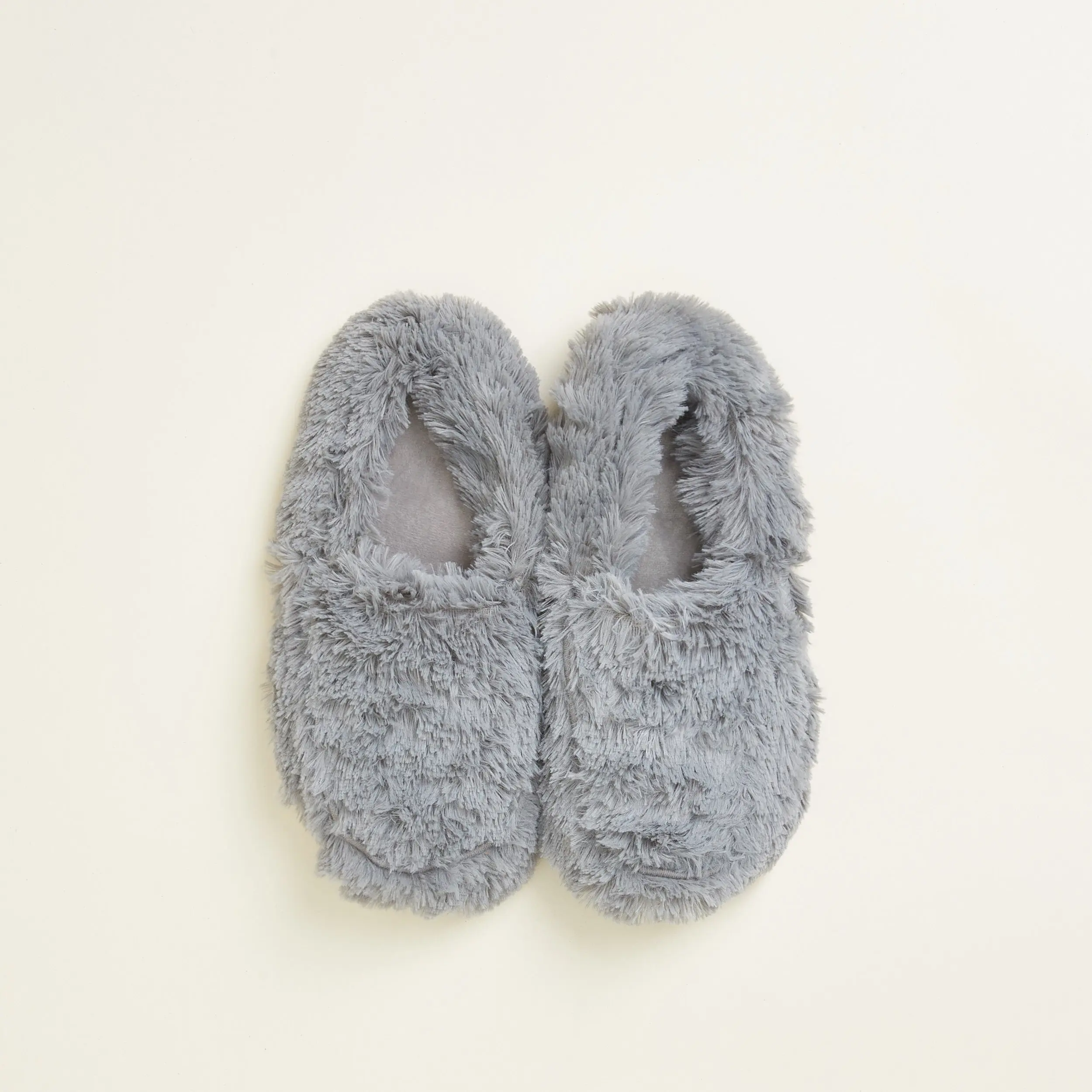 XL Gray Heatable Slippers Warmies