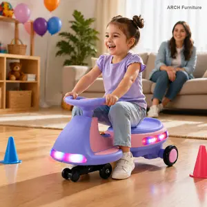 ARCH 12V Kids Electric Ride On Car Wiggle Car with LED Lights Music Anti-Rollover for Boys Girls Ages 3+ Indoor Outdoor Battery Powered Toy Vehicle Multiple Color Options, Home Furniture and Household Product Search Terms for US Online Shopping