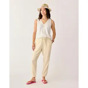 Calista Gauze Pant: Dogwood