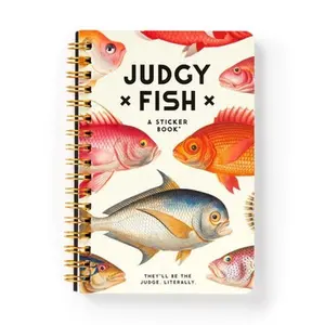 Judgy Fish Sticker Book by Brass Monkey, Brass