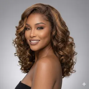 [250% Density] GARAXIS 4/30 Loose Wave Lace Front Wigs Human Hair 13x4 Loose Wave Lace Frontal Short Bob Wigs Pre Plucked With Baby Hair Balayage Wig Black Woman Wigs