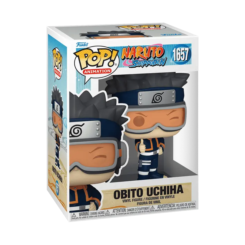 Funko Pop! Naruto: Shippuden - Obito Uchiha (Kid) #1657 Collectible Pop Vinyl Figure