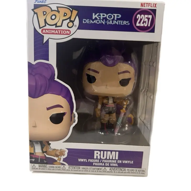 Funko Pop Vinyl Collectible Figurine Decor - Kpop Series Rumi Character Art, Statues & Bobbleheads, In-Hand, Ships Next Day, Xmas-Ready