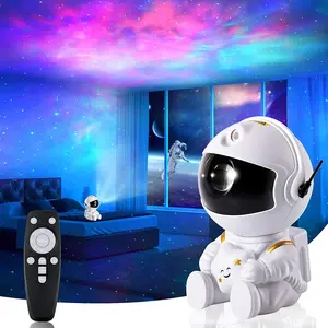 Star Projector Galaxy Night Light Astronaut Space Projector Starry Nebula Ceiling LED Lamp with Remote Control for  Bedroom  Gift