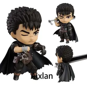 Aixlan # 2134 Guts Figure 10cm Q Version Swordsman Warrior PVC Action Figure Amine Birthday Gift Collectible Figurine