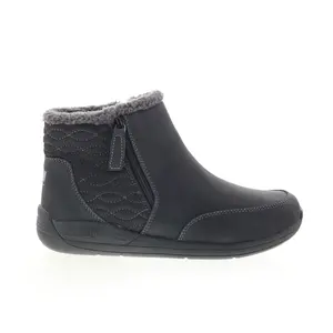 Drew Tabby 13187-19 Womens Black Extra Wide Synthetic Casual Dress Boots