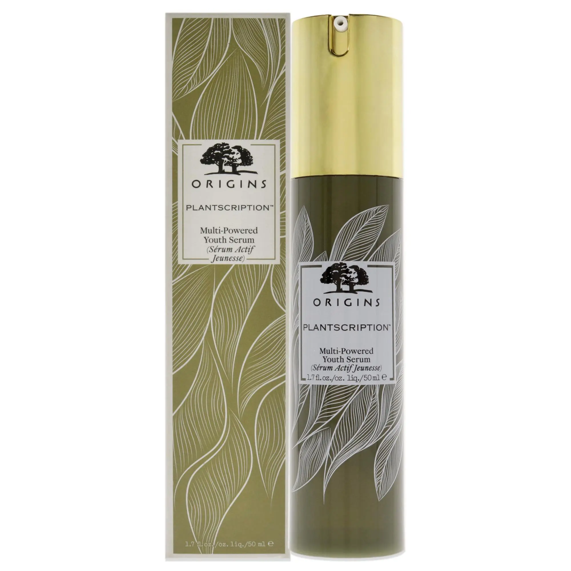 Origins Plantscription Multi-Powerful Youth Boost Serum for Women, 1.7 fl oz Beauty Serum (Unisex Fragrance Compatible)
