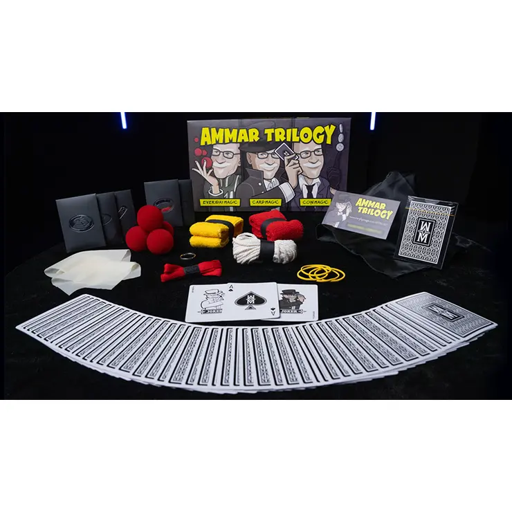 AMMAR TRILOGY SET (Gimmicks and Online Instructions) by Michael Ammar & Murphy's Magic - Trick