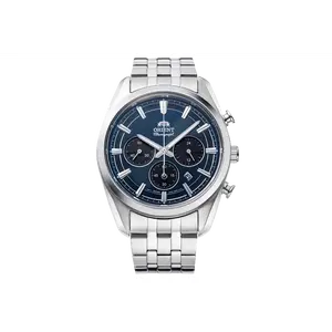 Orient Stretto 40mm Solar Quartz Chronograph with Sapphire Crystal, RA-TX0303L10B