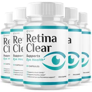 (5 Pack) Retina Clear Capsules, RetinaClear Eye Health Support (300 Capsules)