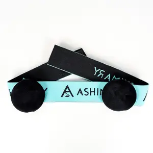 Ashimary Elastic Bands for Hair Wig - 1 Count, Black & Teal Color, Soft Ends for Comfort