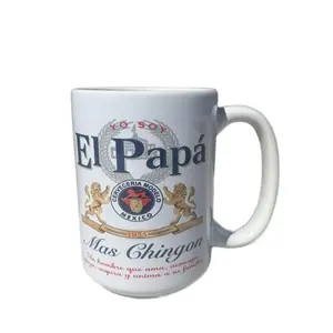 El Papa,El Abuelo, El Tio, El Padrino, Coffee mug. Drinkware Reuse Reusable Tumbler Drink Washable  Cup ceramic Stylish