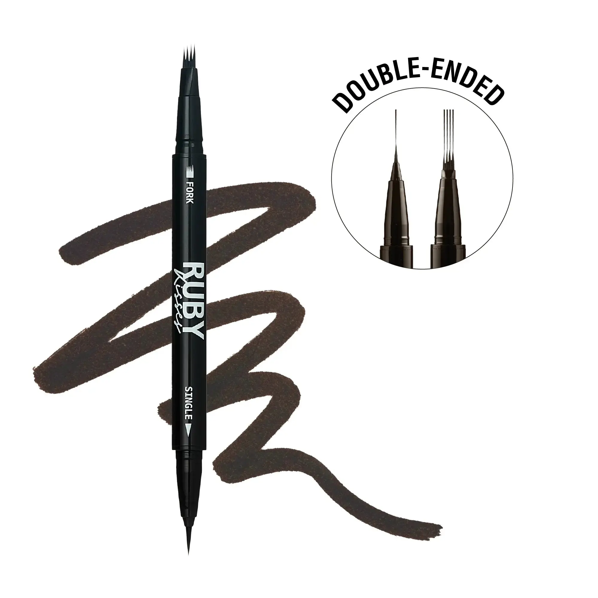 Ruby Kisses Duo Microblading Tattoo Waterproof Eyebrow Pencil Ruby Kisses Duo Microblading Tattoo Waterproof Eyebrow Pencil