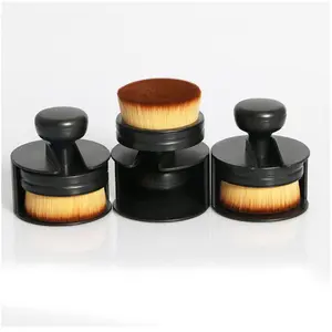 Foundation brush, flat-head makeup brush, multi-functional stamp brush, nail dust removal brush, soft-bristled tire brush, car cleaning brush