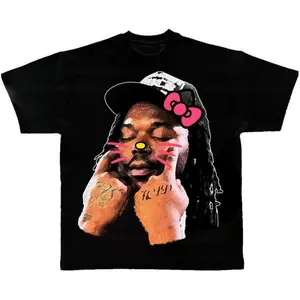 Lucki Face Tee Kitty T-shirt, Rap Hot Shirt, Music, Concert, Gift For Women and Man Unisex Shirt, Menswear Top,Unisex Crewneck T-shirt for Men And Women Streetwear