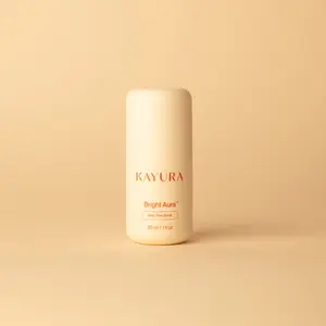 Kayura Bright Aura Even Tone Serum for Dark Spots, Acne Marks, and Uneven Tone, Targest Age Spots, Freckles, and Melasma with Feruloyl Oligopeptide-33, Ferulic Acid, and Resveratrol (30 ml / 1 Fl Oz)