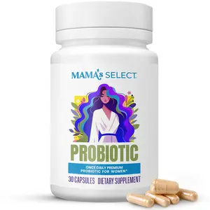 Mama's Select Probiotic for Pregnant Women – Pregnancy, Postnatal & Postpartum Support – Aids Lactation, Breastfeeding, Digestion, Morning Sickness, Baby Microbiome – 30 Capsules
