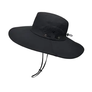 Wide Brim Sun Hat, UV Protection Waterproof Packable Bucket Hat for Men & Women, Fishing Hiking Beach Garden
