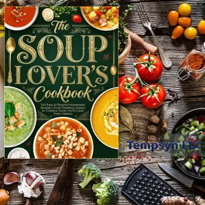 100 Soup Recipes Cookbook With Homemade Soup Recipes, Easy Soup Recipes, Seasonal Soup Recipes, Classic Soup Recipes, Healthy Soup Recipes, Quick Soup Meals, Family Soup Cooking, Step-by-Step Soup Recipes For Beginners