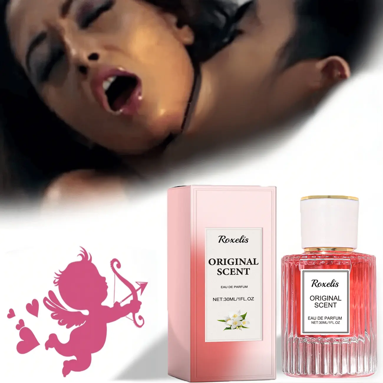 Roxelis Jasmine Women's Perfume, Women's Perfume Oil, Long-Lasting Floral Scent, 30 ml / 1 fl oz, Perfect for everyday wear, work, and parties, Travel-friendly size for vacations, The perfect holiday gift for women