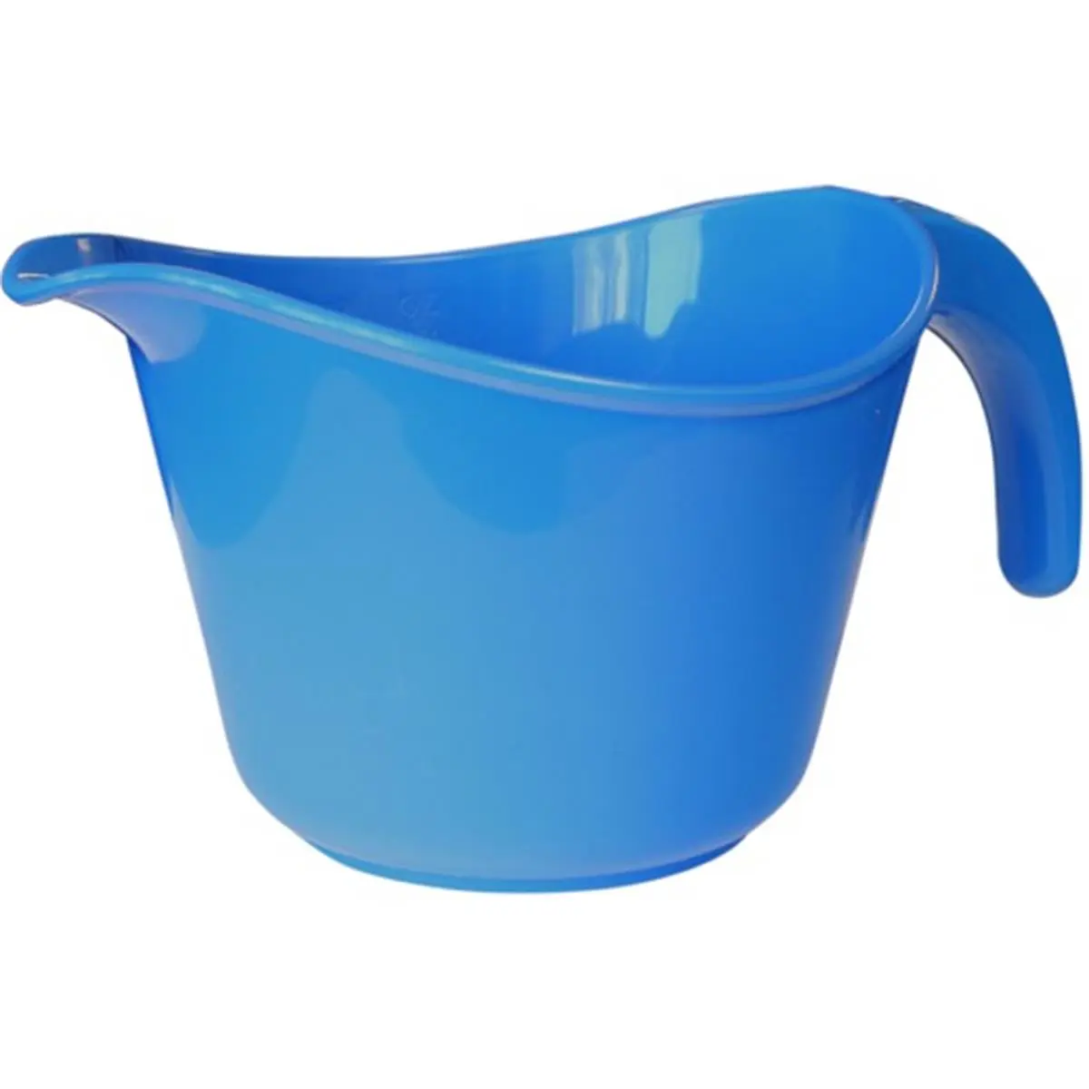 Reston Lloyd Plastic Microwave-Safe 2Qt Pouring Batter Bowl, Azure Kitchen Tableware Bowl