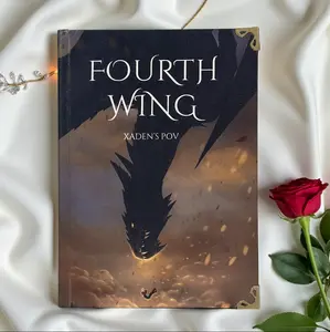 Fourth Wing Xaden’s POV Book – Special Fan Edition Fantasy Romance Novel Inspired by Rebecca Yarros’ Series