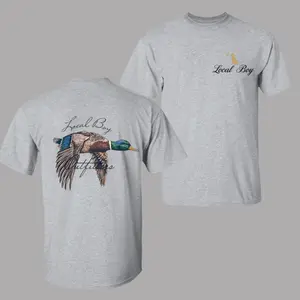 Mallard Duck Hunting Shirt, Waterfowl Hunter Graphic T-Shirt, Outdoor Duck Hunting Tee, Rustic Hunting Gift for Men
