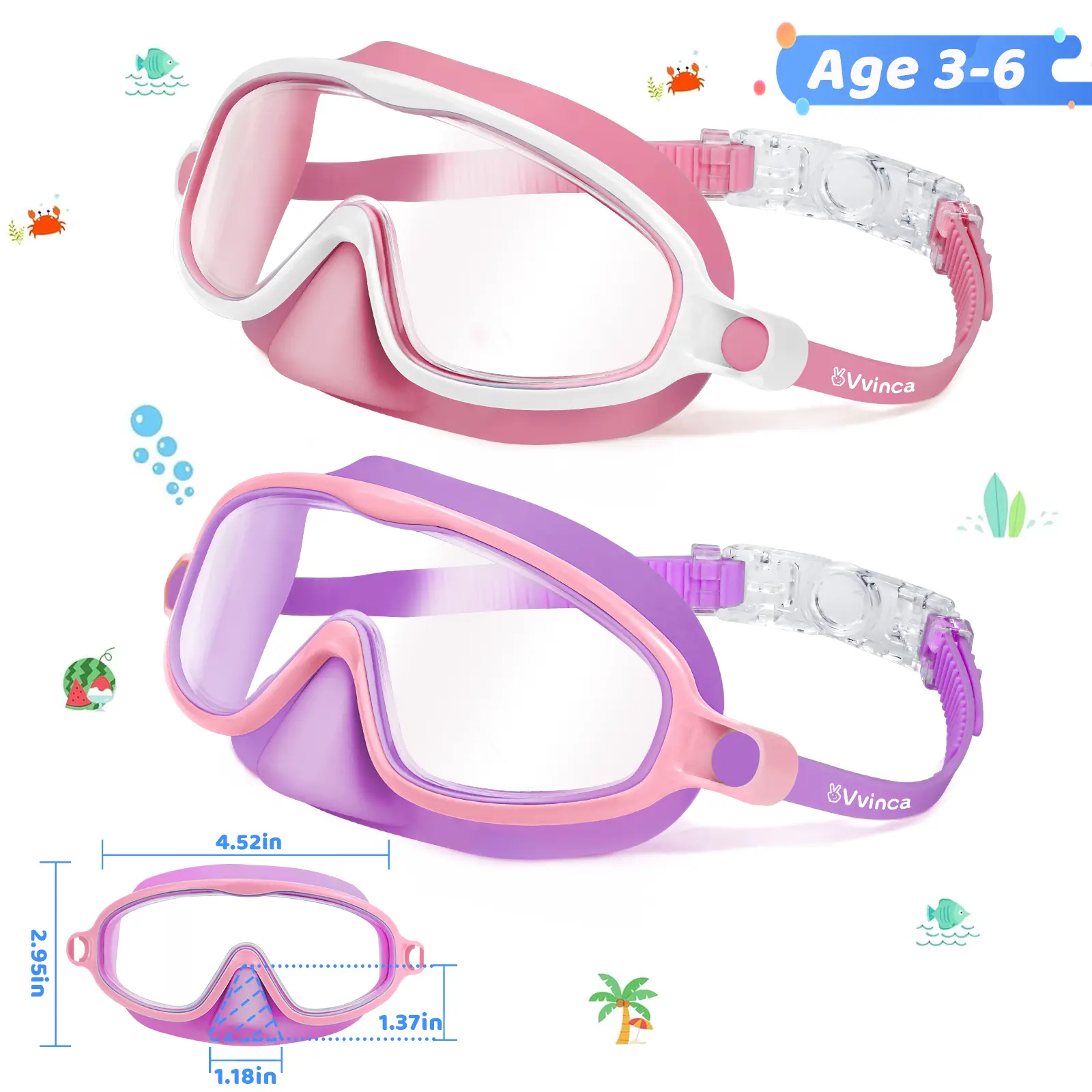 03-Pink & Purple（For kids 3-6）