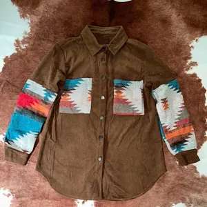 Aztec Corduroy Shacket