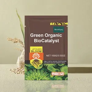 MoonSpry Green Organic Biocatalyst Plant Potted Flower Nutrient Nitrogen, Phosphorus, and Potassium Fertilizer Nutrients