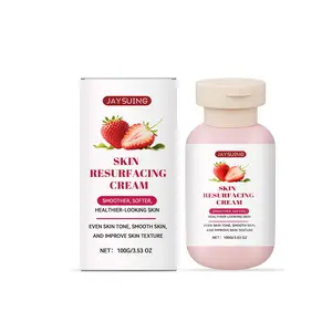 Strawberry Skin Care Cream 100g, Exfoliating Moisturizing Hydrating, Non-Greasy Refreshing Care, Ideal for Dry Sensitive Skin