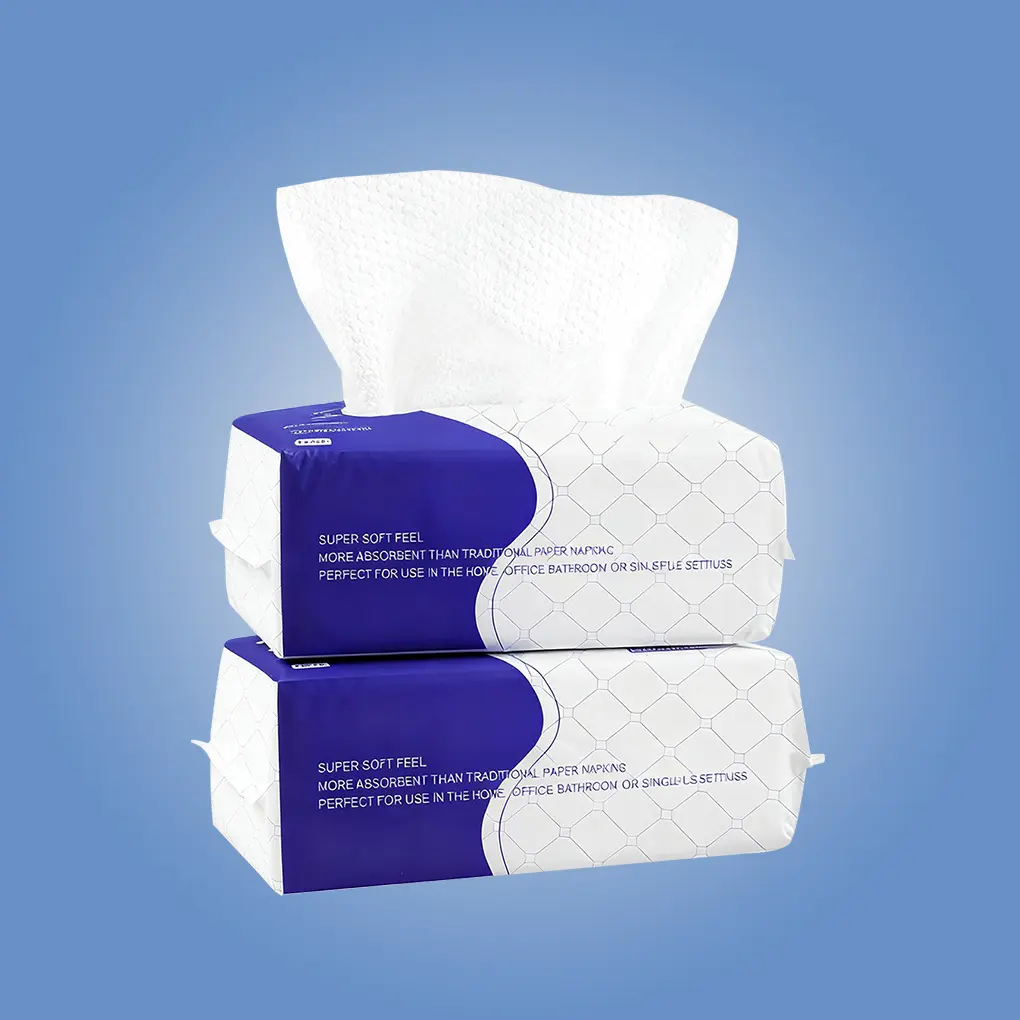 Disposable Face Towel 20x20cm Clean Towels for Women Girls Men Boys Unscented Ultra Soft Clean Towels, for Facial Washing, Makeup Removing, Baby Care, Women Men Girls Boys Home Travel,-Skincare