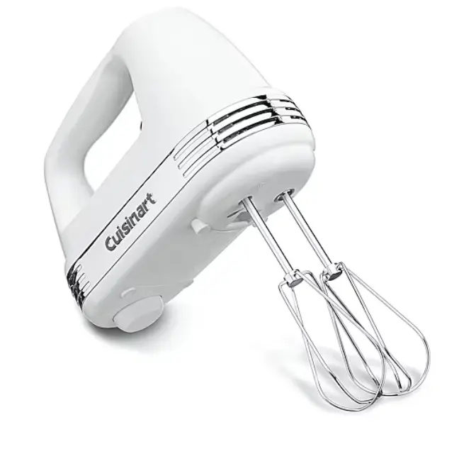 Cuisinart Electric Kitchen Mixer, 9-Speed Hand Mixer, Handheld Baking Mixer, Storage Case Included, Portable Mixer, Cake Batter Mixer, Egg Beater, Kitchen Appliance, Home Baking Tool, Compact Mixer